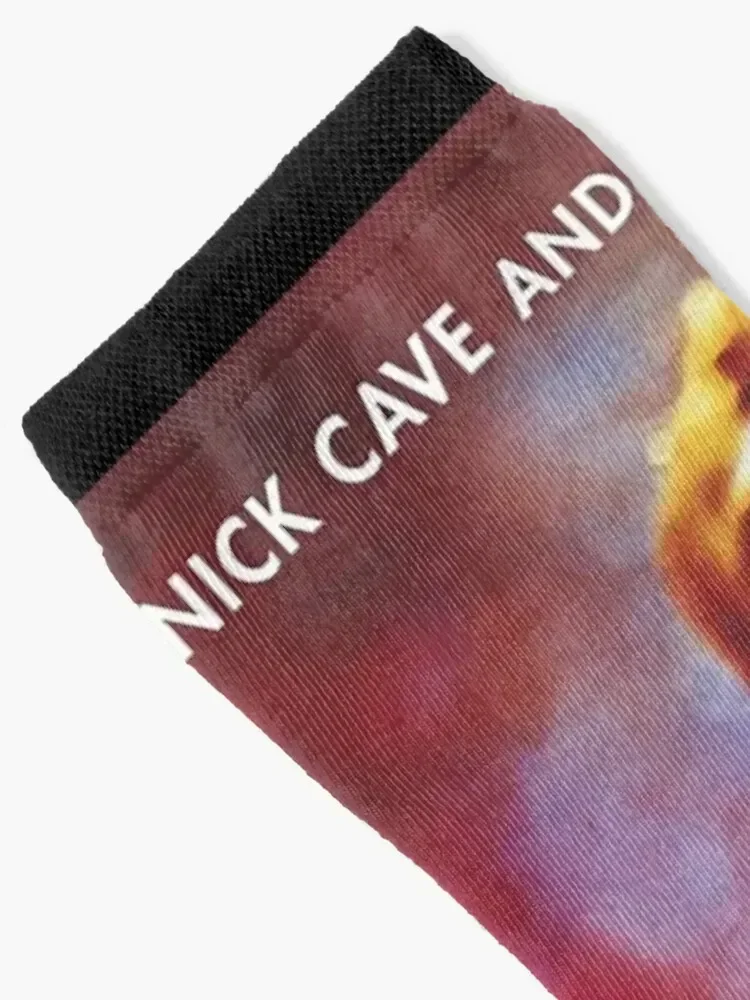 Music Retro Nick Cave Ll Awesome For Music Fans Socks floor christmas gifts Women Socks Men's