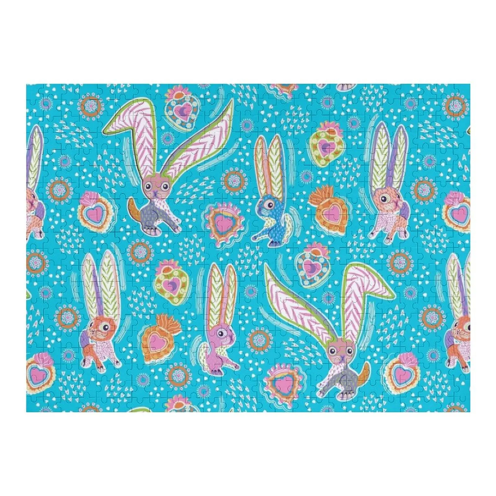 

Aleb썹 Кролики-Яркие головоломки по индивидуальному заказу для детей, таможенные с фото, персонализированные игрушки-головоломки