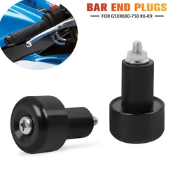 For Suzuki GSXR600 GSXR750 GSXR GSX-R 600 750 GSXR1000 K6 K7 K8 K9 Handle Bar Grips Cap End Plugs Handlebar End Weight Slider