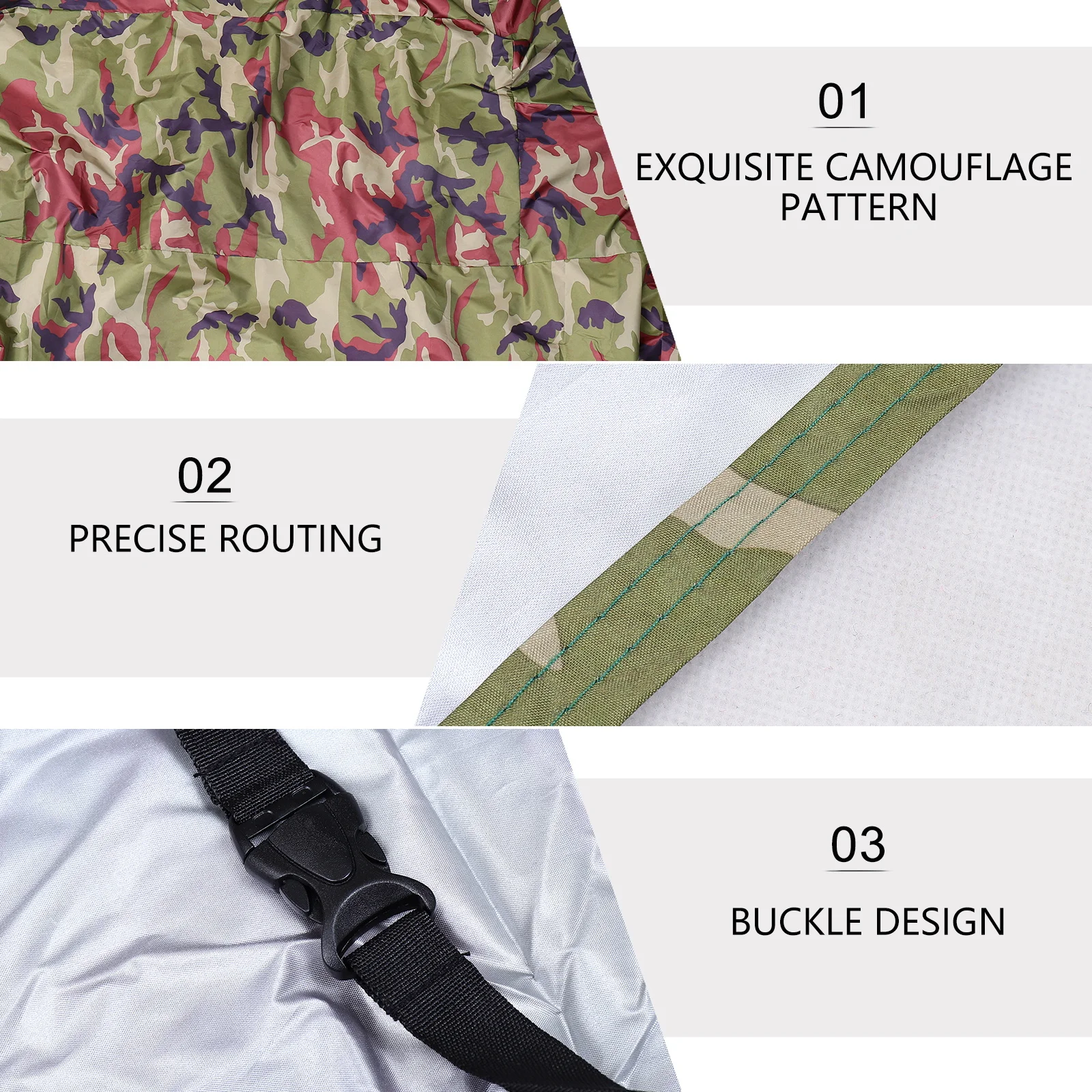 

1Pcs Waterproof Motorcycle Cover Durable Safety Rain Protector Shelter Motorbike Breathable Scratch Resistant Storage Bag