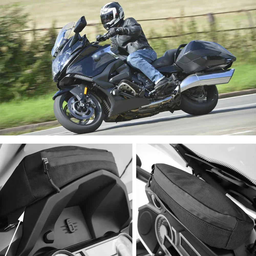 New Cockpit Bag For BMW K1600B K1600GT K1600GTL K1600 Grand America Motorcycle Accessories Head Bag Storage Bag Inner Storage