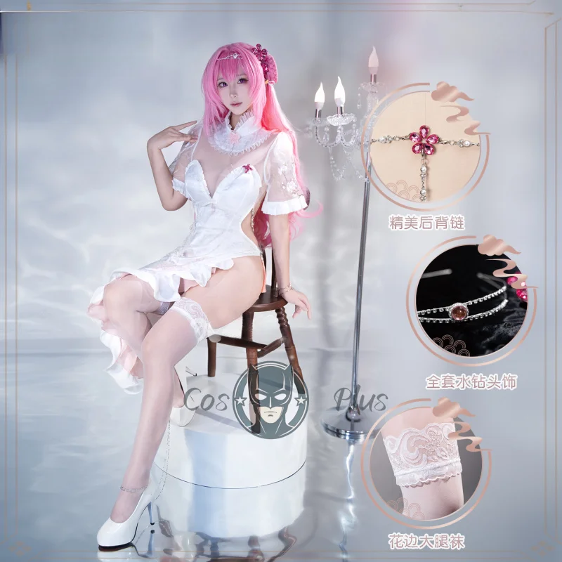 

GODDESS OF VICTORY: NIKKE Dorothy Women Cheongsam Cosplay Costume Cos Game Anime Party Uniform Hallowen Play Role Clothes