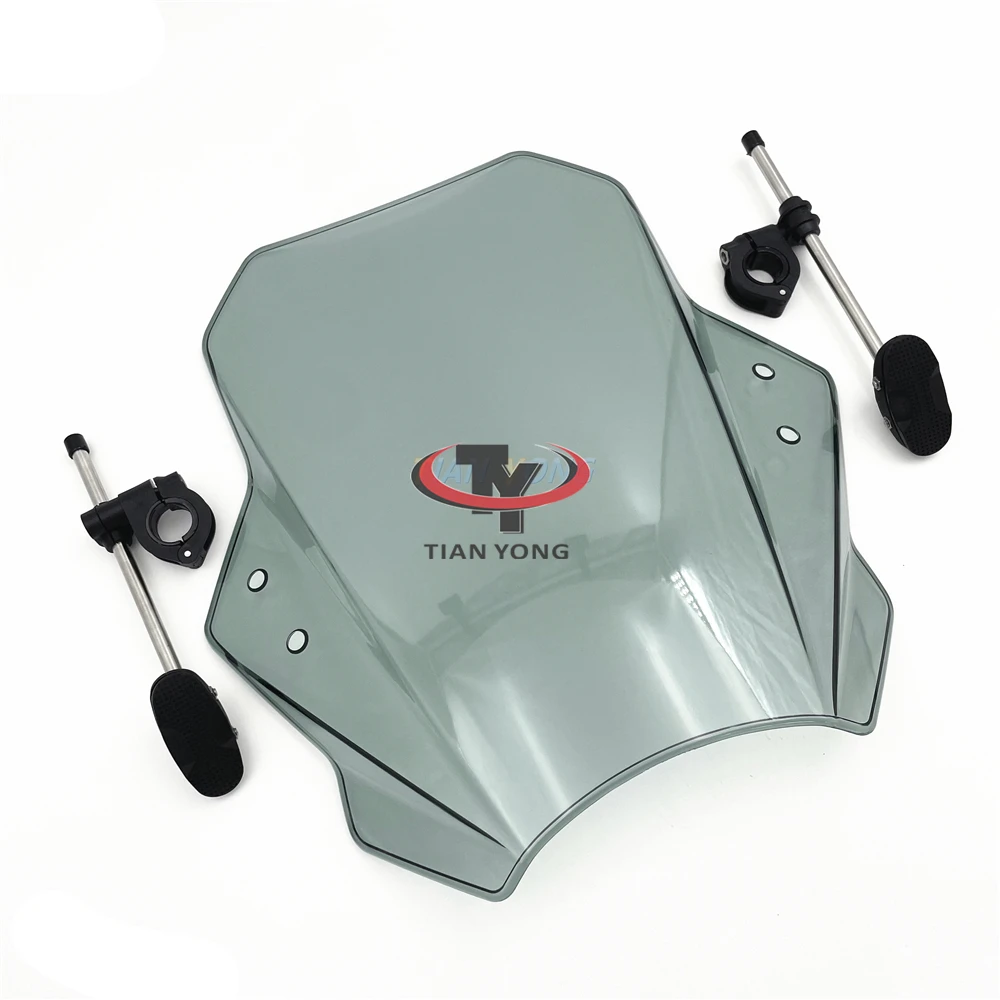 

Motorcycle Wind Deflectore Windscreen Spoiler For CB125R 2018-2024 CB 125 High Quality Modification With support frame