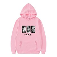 XXX TENTACTION Printed Hooded Sweatshirt Fall and Winter Trendy Casual Fashion Streetwear Unisex Clothing Fleece Warm Top