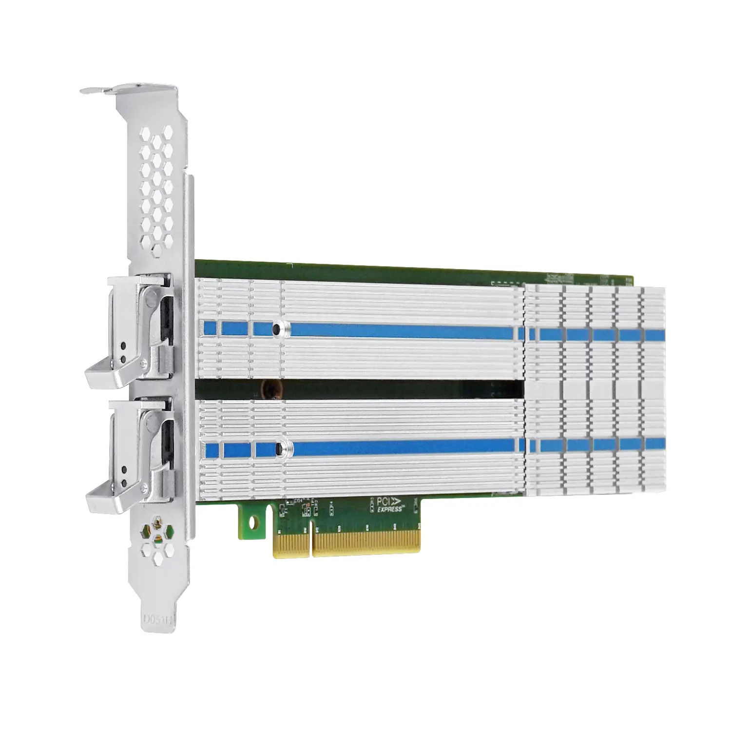 

LRSV9310-2ER PCle x8 to 2P M.2 NVMe Adapter(Marvell 88NR2241B0 Based)