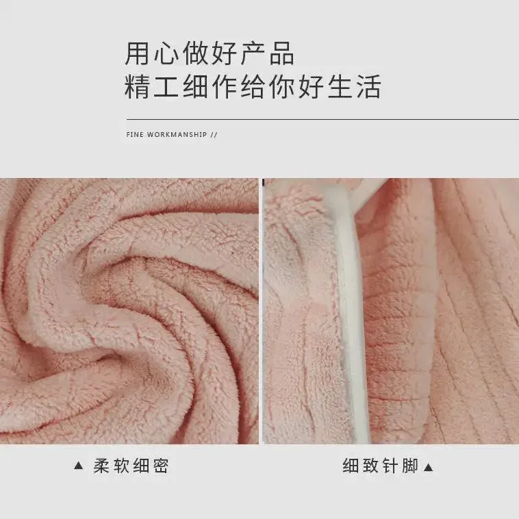 Cute Hand Towels Bathroom Towels with Hanging Loop Microfiber Coral Fleece Absorbent for Kitchen Bathroom Bedroom