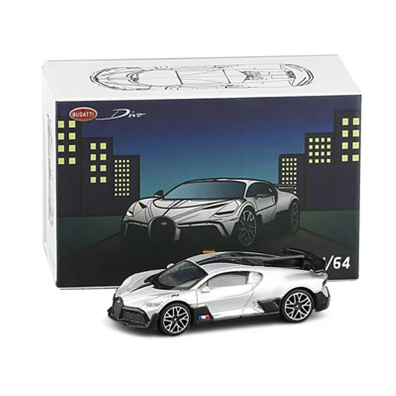 Limited Edition 1:64 Bugatti Veyron Divo Alloy Car Model Diecasts Metal Toy Car Model High Simulation Gift With Retail box