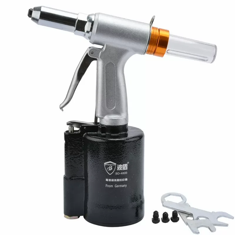 Bodun Industrial Grade Pneumatic Rivet Gun, Air-Operated Rivet Gun, Riveting Machine, Rivet Gun Bd-4800