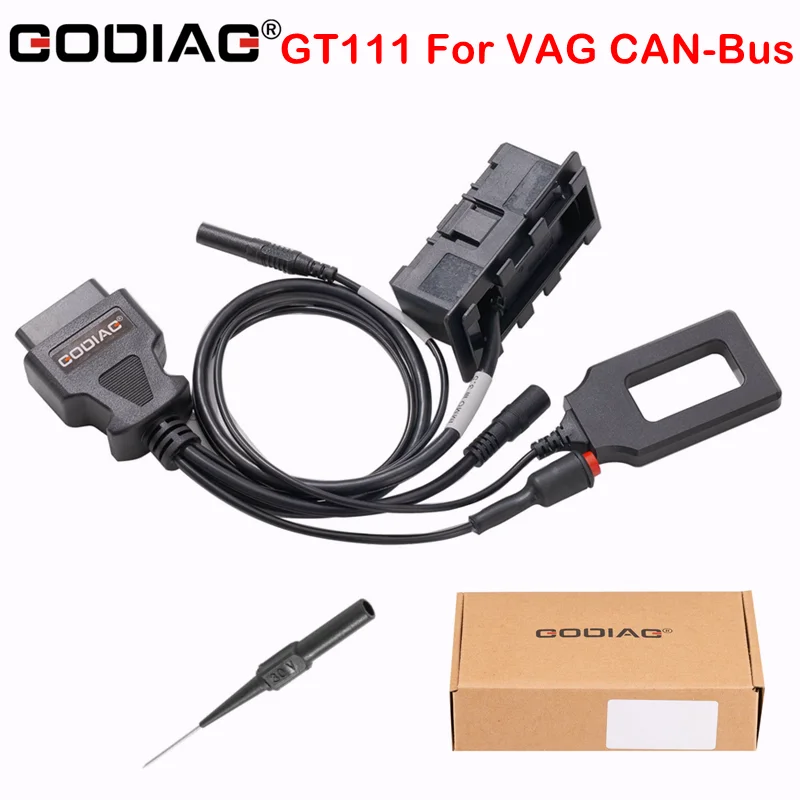 GODIAG GT111 for VW Audi Skoda Seat CAN-Bus 3rd 3.5th Generation Dashboard IMMO Key Matching Test Platform Cable