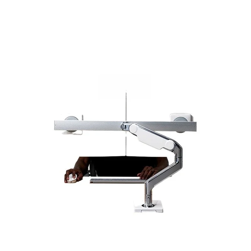 Computer monitor dual screen three four screen multi  bracket robotic arm