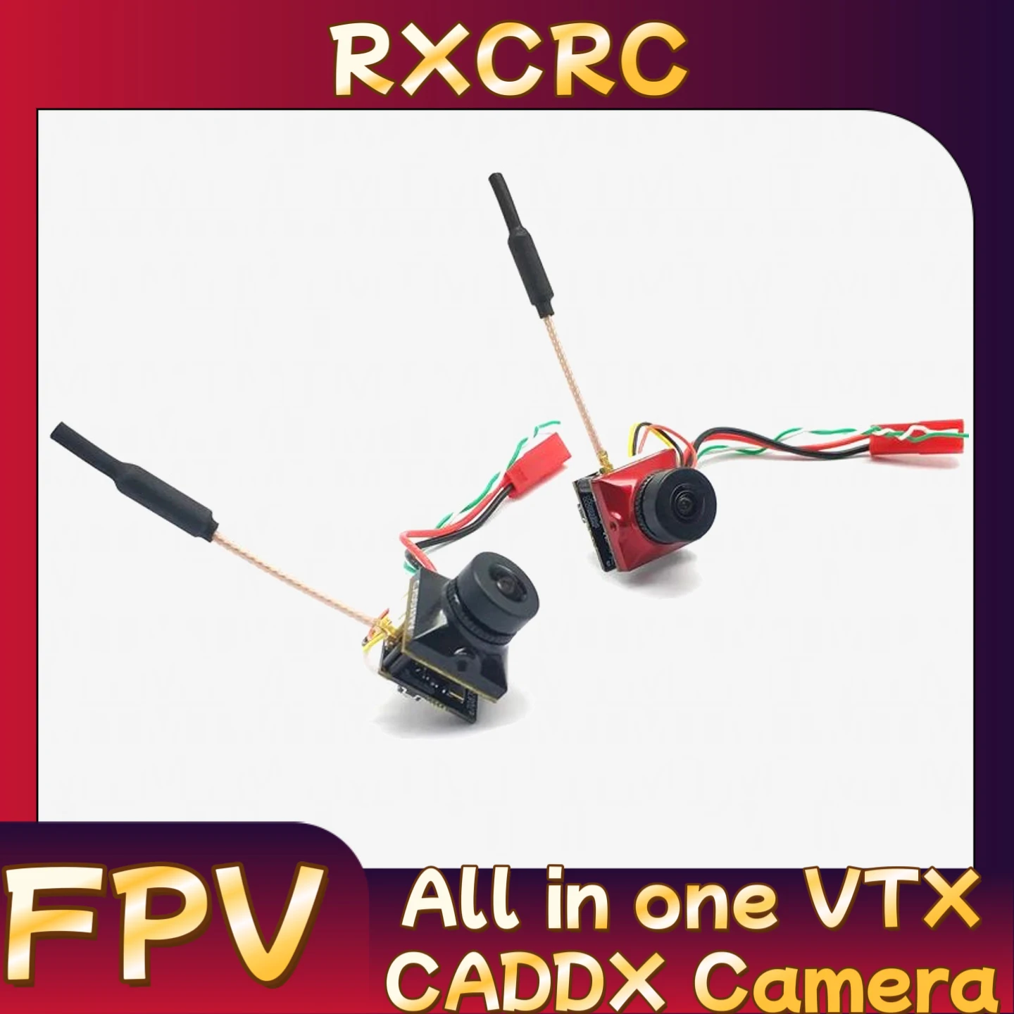 

RXCRC Caddx Ratel 2 V2 FPV Camera Ratel2 2.1mm Lens 5.8g 48CH 400mW adjustable VTX Transmitter all in one camera for FPV Drone