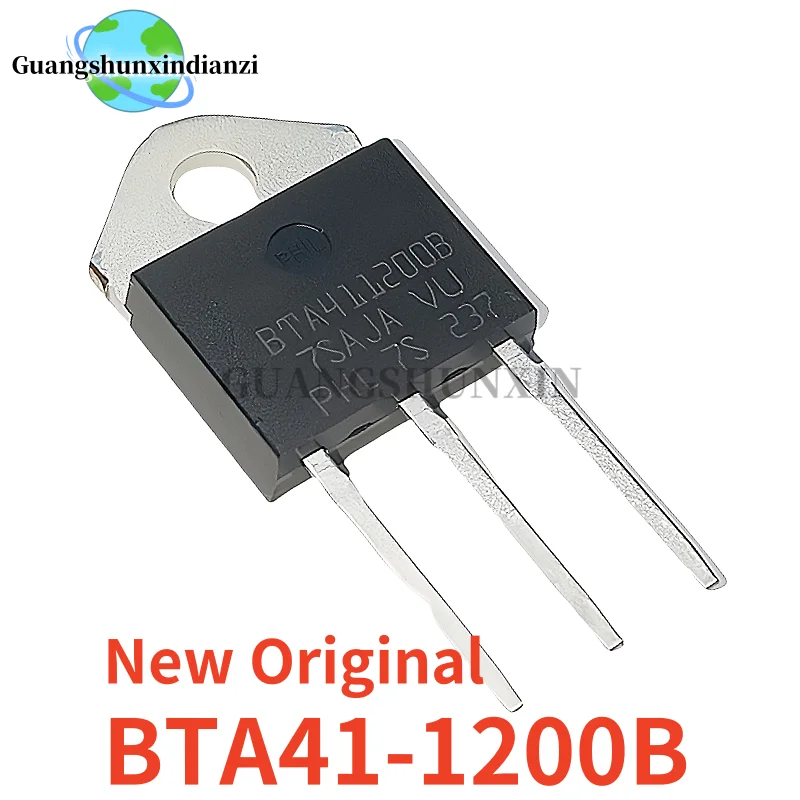 5-10PCS New Original BTA411200B BTA41-1200B BTA41 1200B TO-3P 41A 1200V Bidirectional thyristor