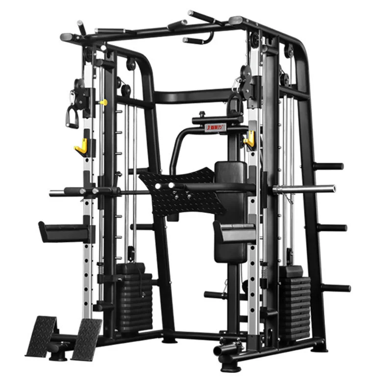 

Newest All in One Machine Free Loaded Multi Functional Trainer Gym Fitness Equipments Smith Machine for Workout