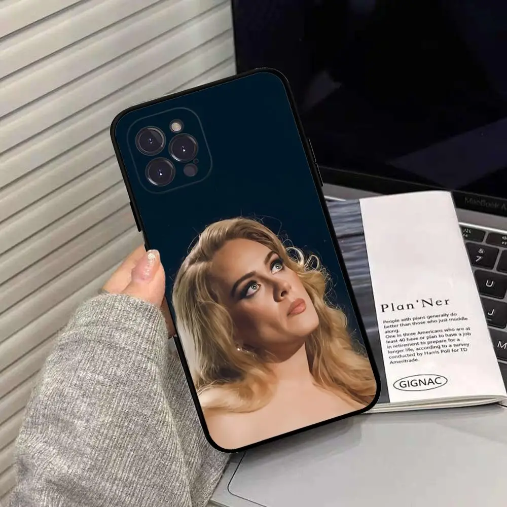 Adele Adkins Singer Phone Case Silicone Soft for iphone 15 14 13 12 11 Pro Mini XS MAX 8 7 6 Plus X XS XR Cover