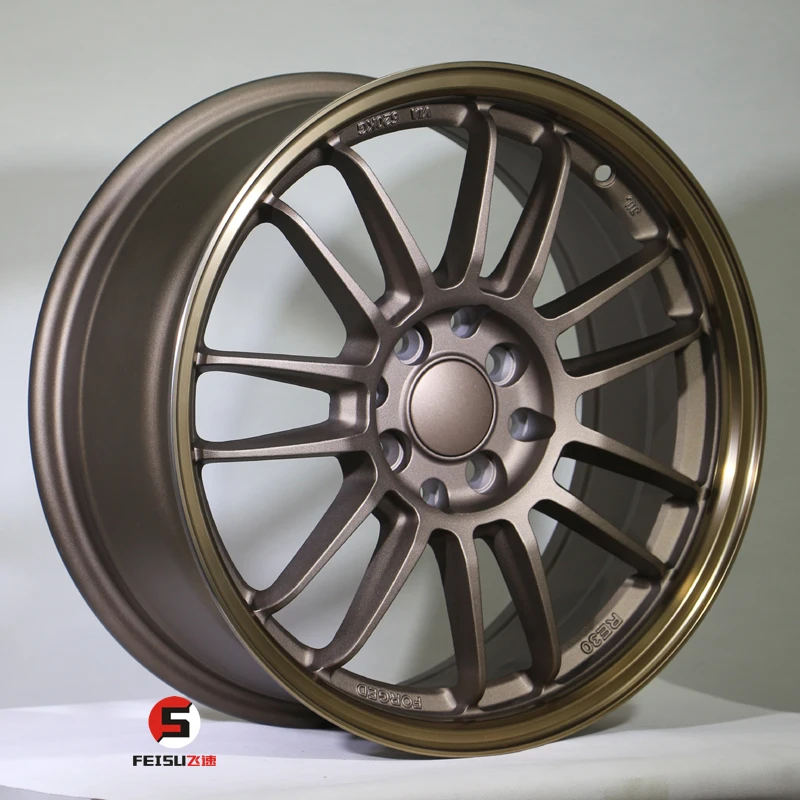 18inch RE30 bronze 5*114.3 6*139.7 alloy wheels for hiance swift fit corola civic car mags rims wheels