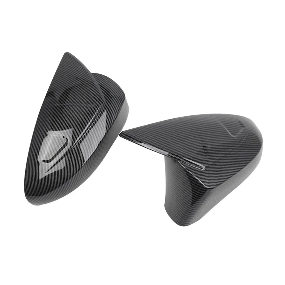 2Pcs Carbon Fiber Side Mirror Cover Cap for LEXUS IS ES GS LS CT RC & F-Sport 8794A30E00B1 8791A30D10B1