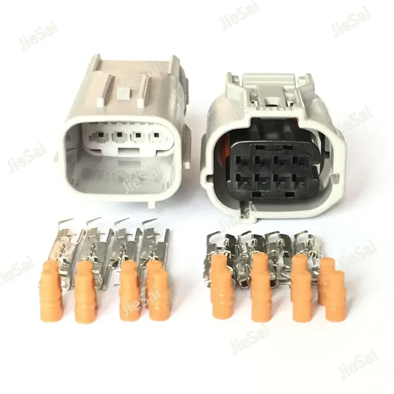 8 Pin 12520 12519 6189-1240 6188-0779 Auto Reversing Radar Plug Fuel Injector Socket Automotive Connector For Toyota Car