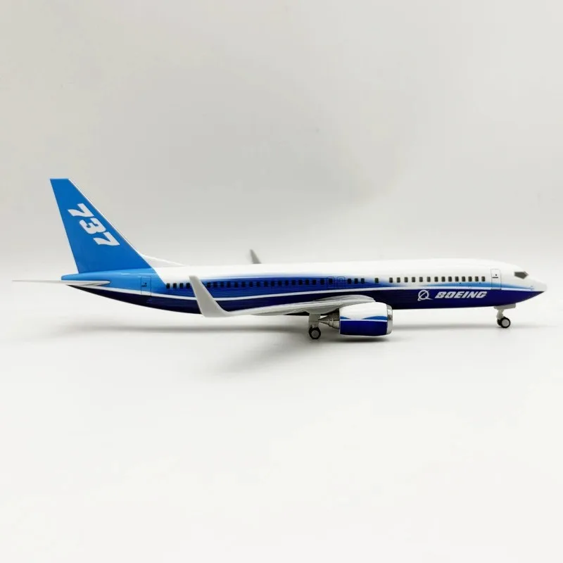 

Original B737 America Toys Aircraft for Children 30CM B747 Prototype Plane Airplane Model Aircraft Resin Diecast Planes With Whe