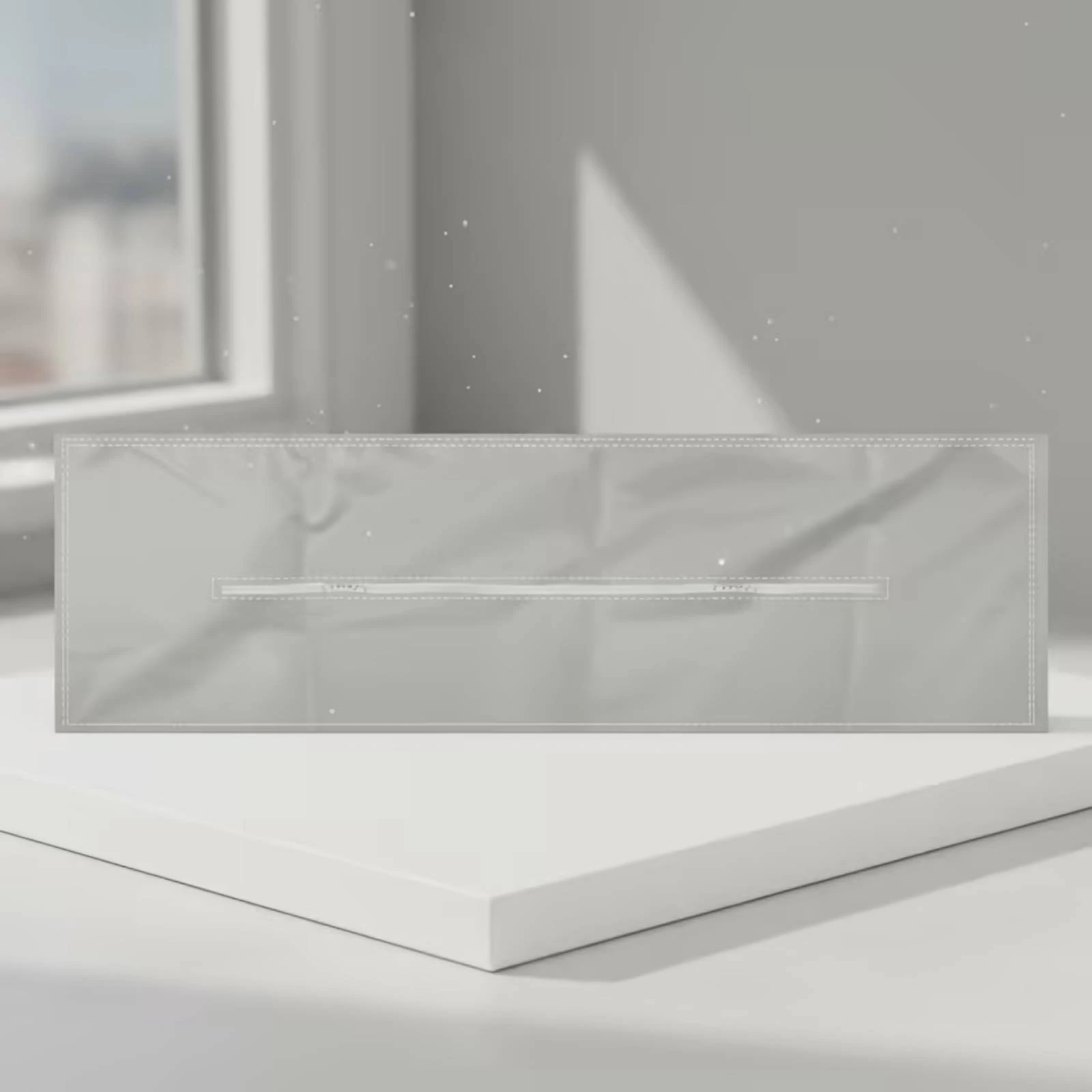 Rectangular Window Sealing Cloth Easy-to-install Portable AC Hose Barrier for Sliding Windows in Workplaces
