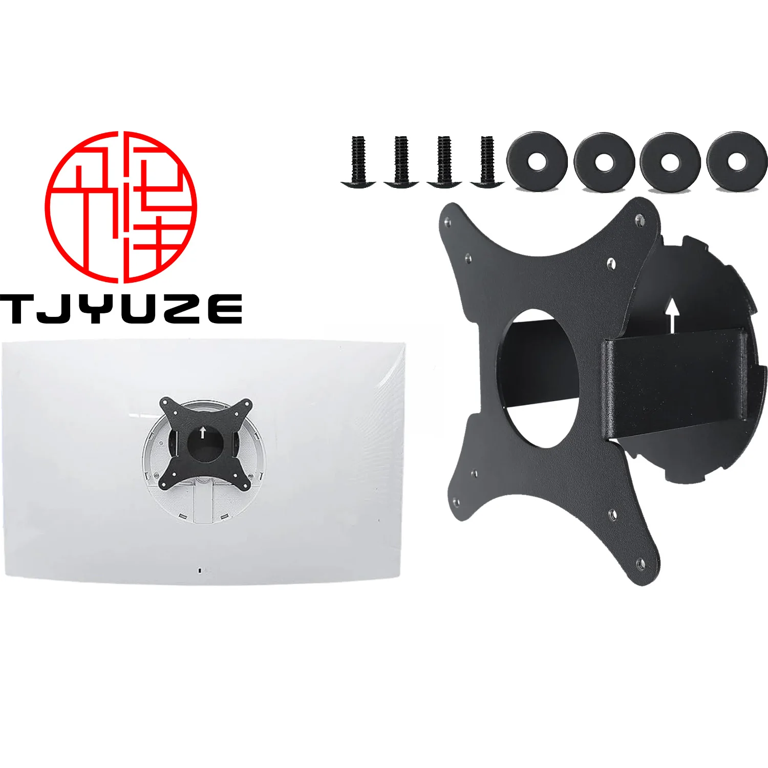 New Vesa Mount Adapter for Samsung CH711 QLED Curved Monitor LC27H711QENXZA  LC27H711QEUXEN LC32H711QENXZA LC32H711QEUXEN