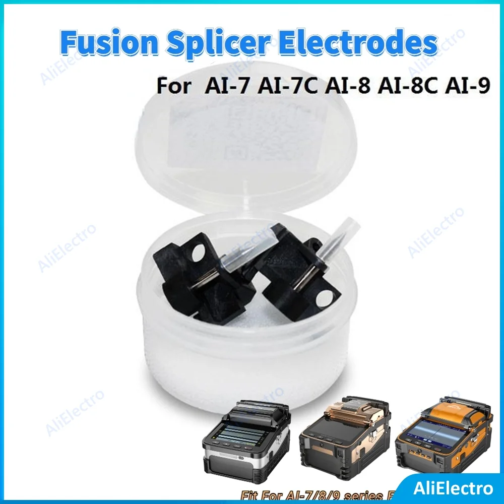 Optical Fiber Fusion Splicer Electrodes AI-7 AI-7C AI-7V AI-8 AI-8C AI-9 Original Signal fire free shipping