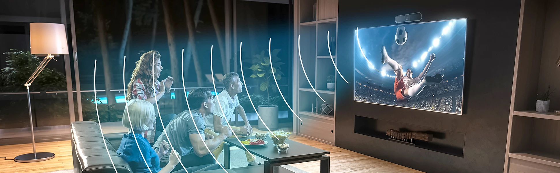 Audfly Advanced Audio Sound Control Ultrasonic Technology Focused Directional Speakers for Kiosks