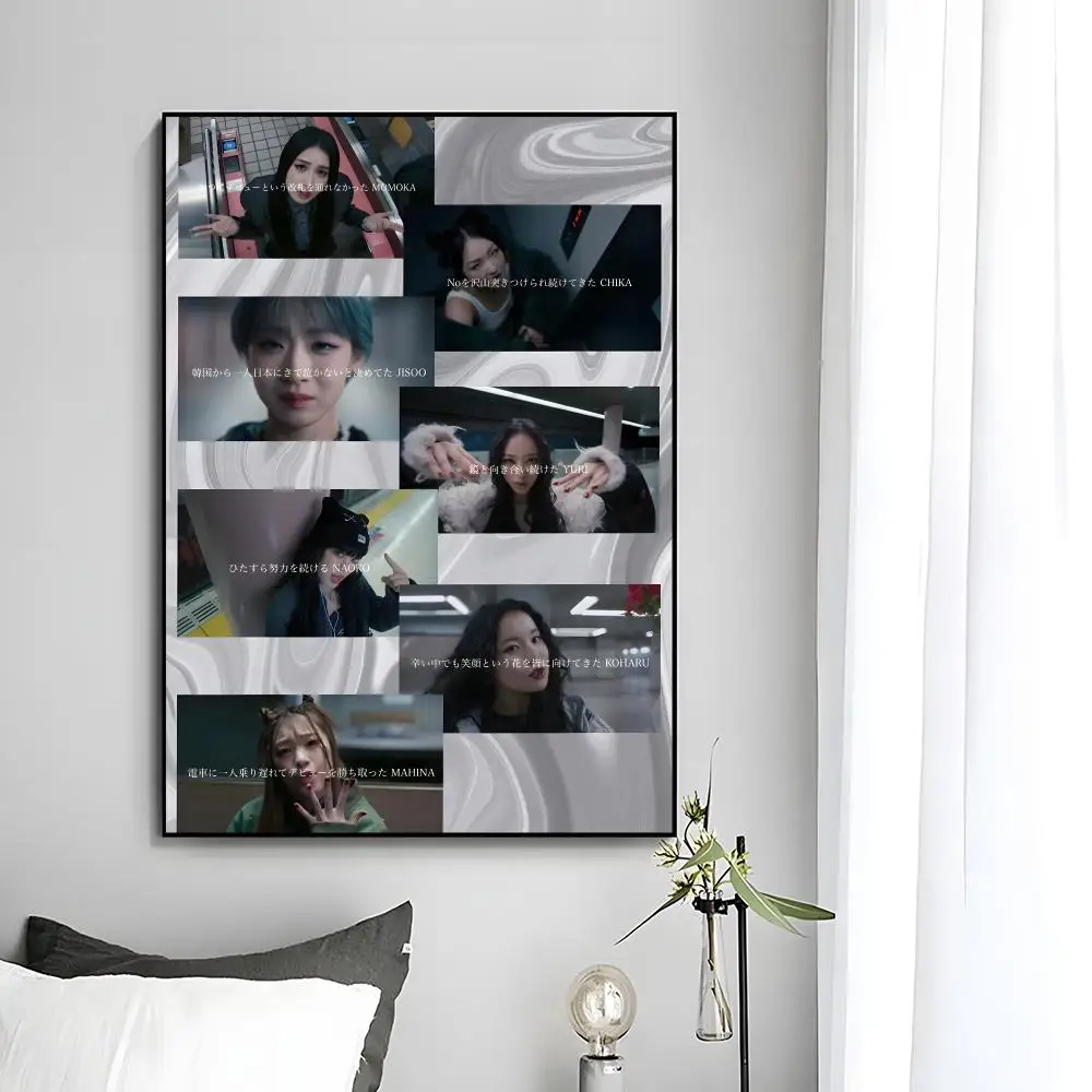 Kpop Group H-Hana Poster Wall Art Print Decorative Mural Home Decor Gift Unframed - view 5