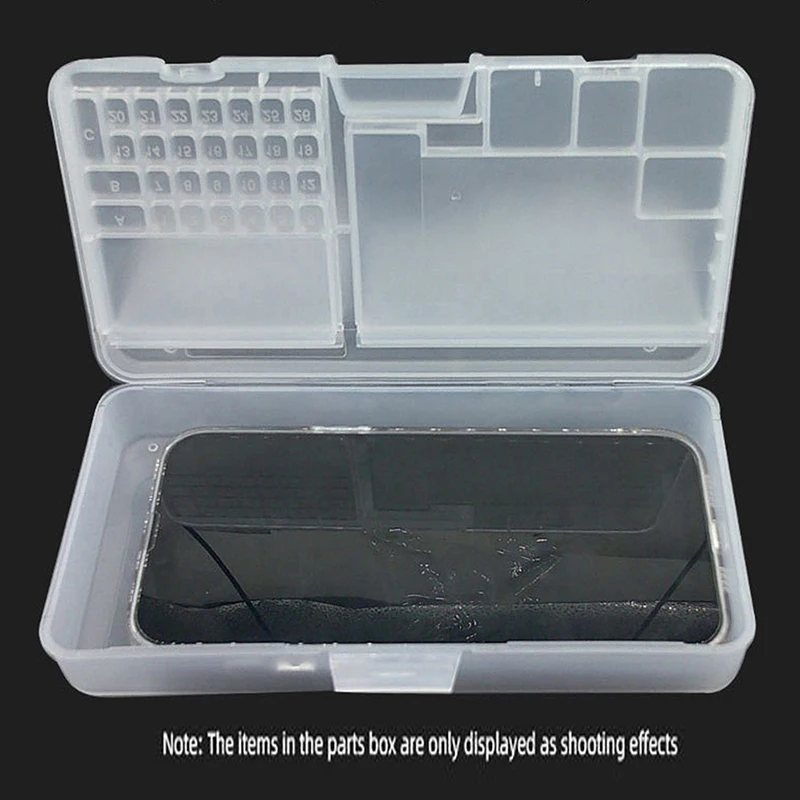 Multifunctional Double Layer Storage Box For Mobile Phone Motherboard IC Parts Repair Tools Container Collector Storage Box