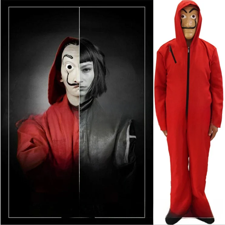 

Red ex loween Cosplay Jester Suit One-Piece Outfit Dali Dali Costume for Women's Faion Stage Performance