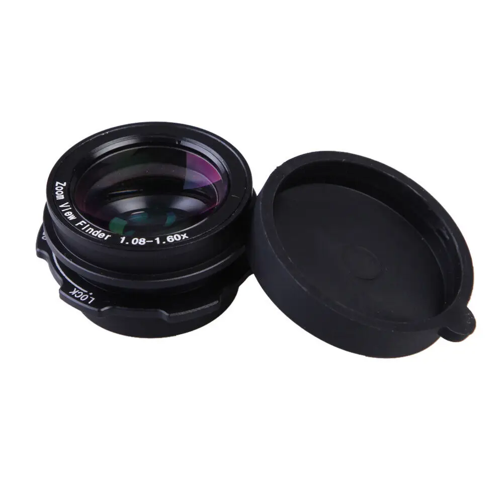 1.08x-1.60x Zoom Viewfinder Eyepiece Magnifier for Canon Nikon Sony Fuji Cameras