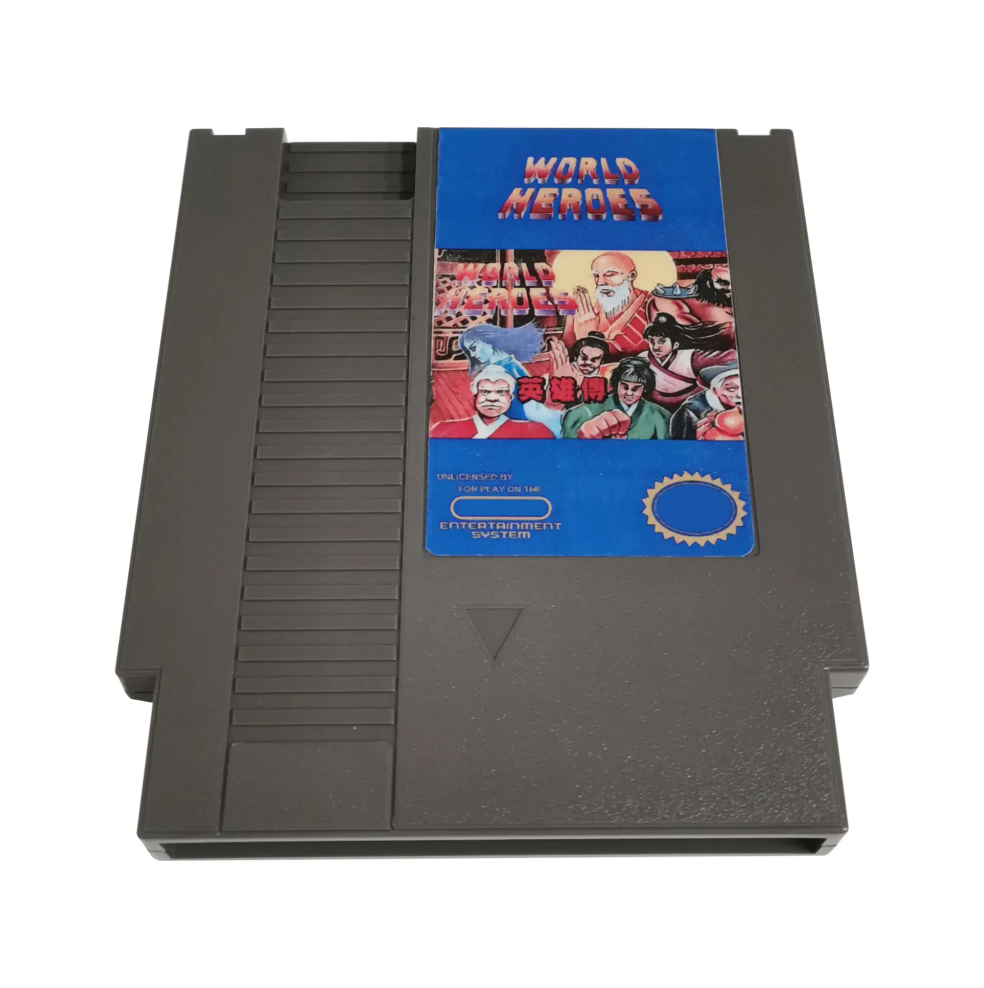 

WDRLD HEROES NES Game Cartridge For Console Single Card 72 Pin 8 Bit NTSC and Pal Retro Classic Game Console | Region Free