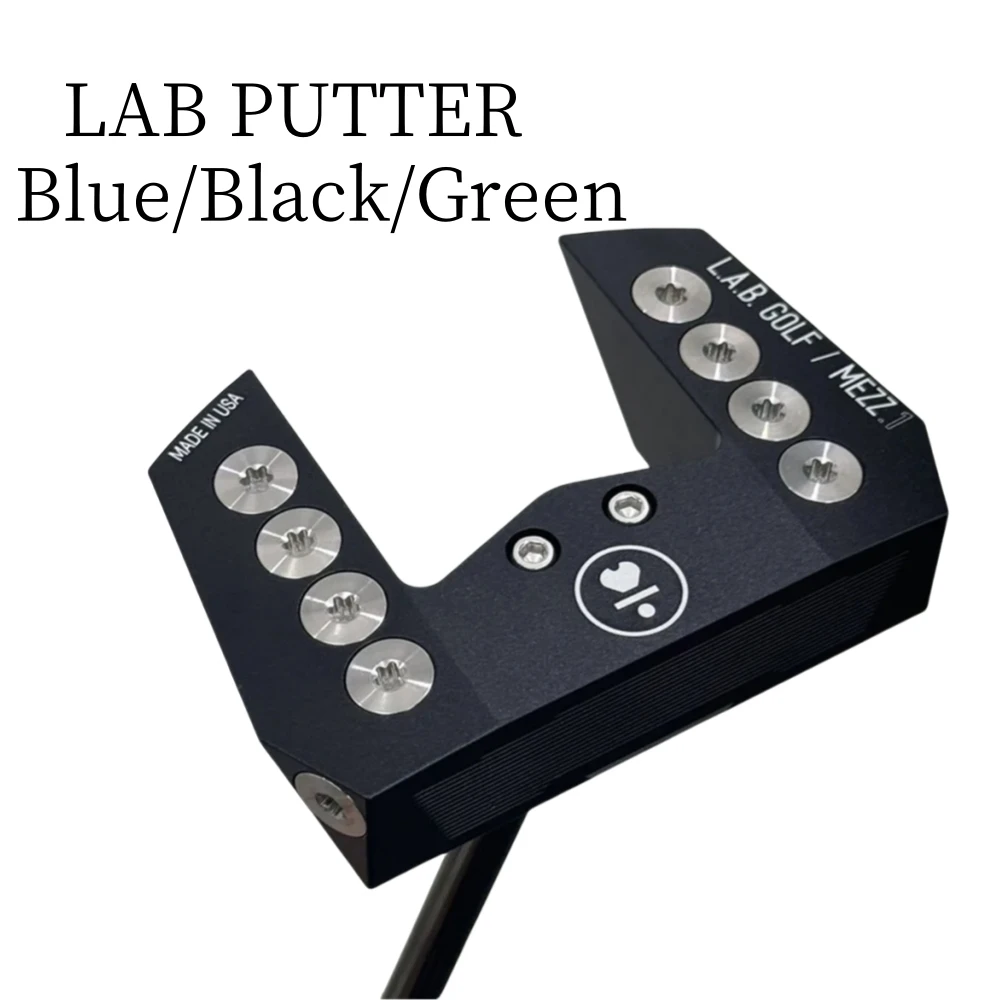 

MEZZ.1 Golf Putter , DF3 Golf Putter Black/Green/Blue Golf Putters Automatic Balancing Club Face Return Putter, With Headcover,