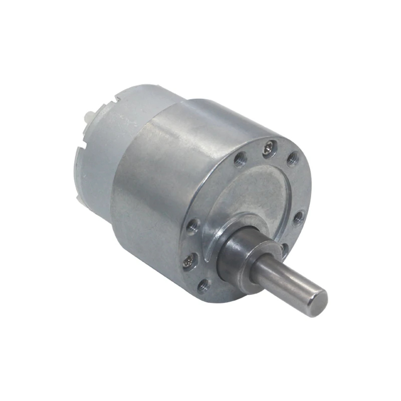 

37GB-500 DC 6V 12V 24V 37mm High Torque Gear Box Electric Speed Reduce DIY Robot 2.5RPM-180RPM motor