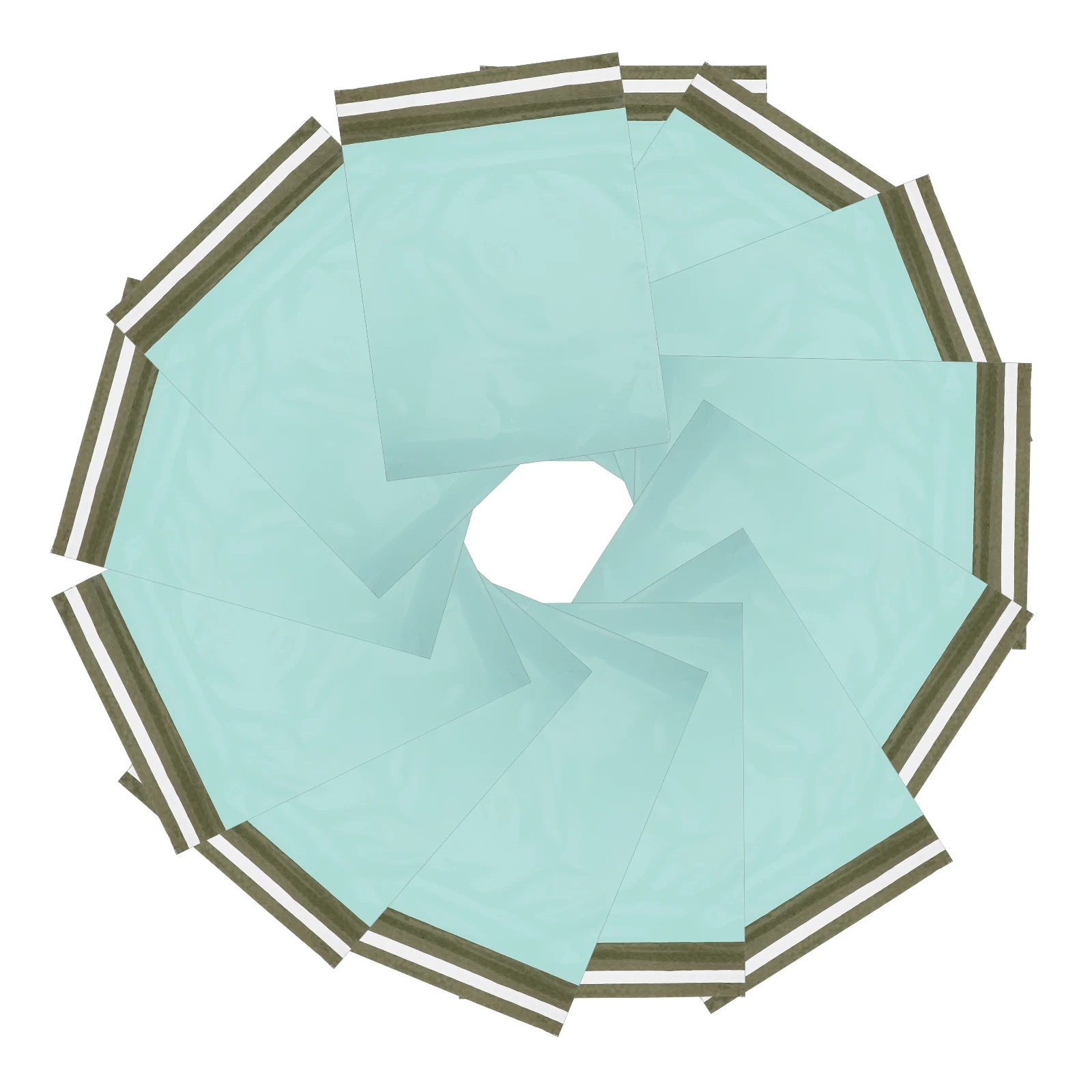 

50Pcs Mailing Bags Bright Color Design for Gifts and Business Use Nonfragile Item Packaging Posting Bags Large