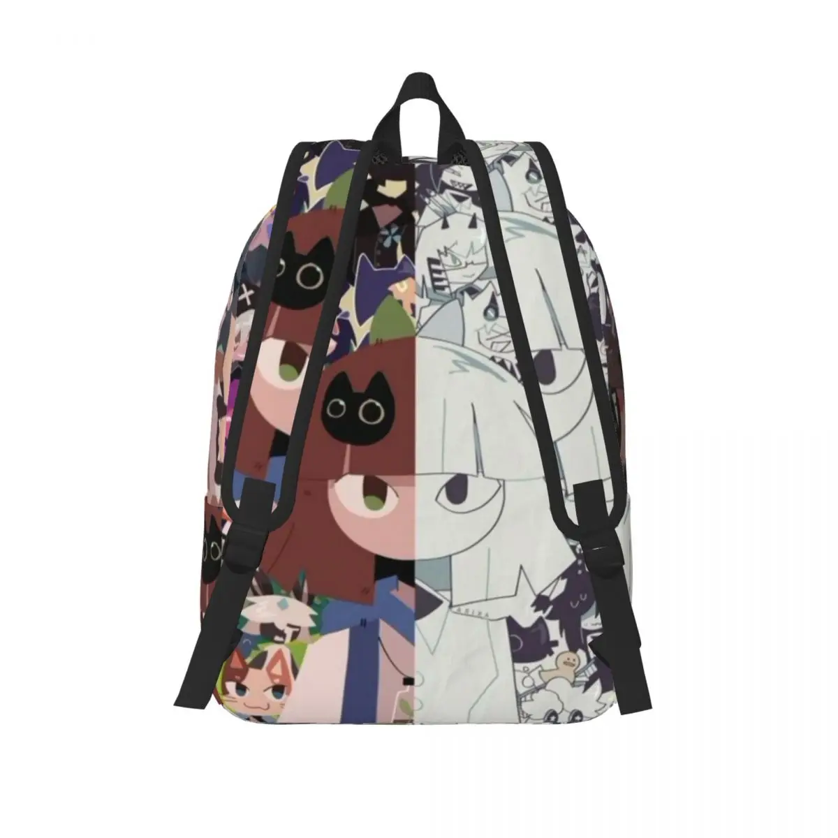 Cartoon Miss Circle neue Mode hohe Kapazität wasserdicht College-Rucksack trend ige Laptop Reisebuch Tasche 15,7 in 17,7 in