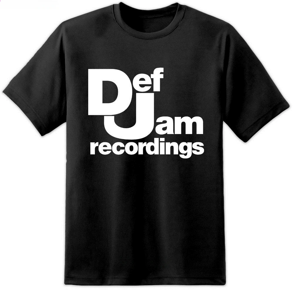 Vintage Printed Mens Clothing DEF JAM Recordings Logo Classic Rap Hip Hop NAS T Shirt Classic High Quality Cotton Men Woman Tops