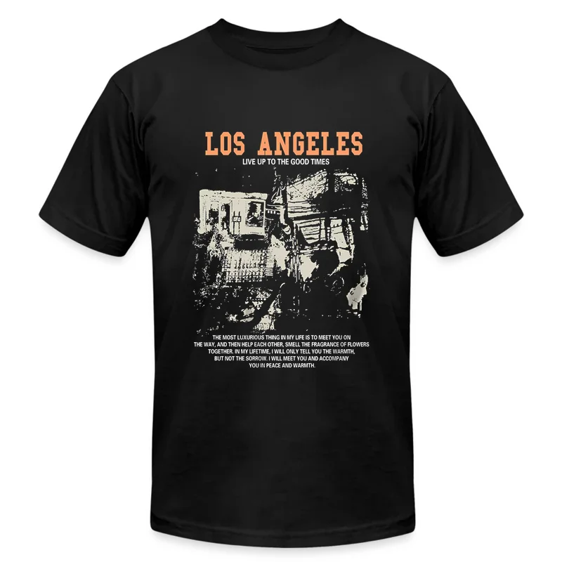 

Street Life Men Slogan Graphic 2 in 1 Tee School T-shirts