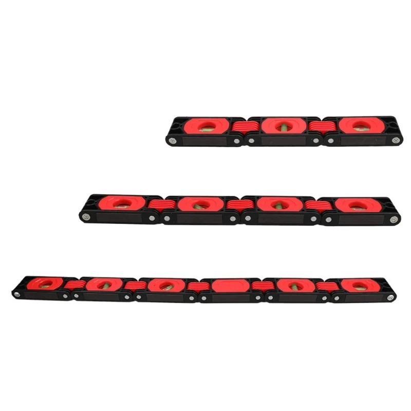 Foldable Levels, 3/4/6 Sections Measuring Folding Level with Easy Read Level Bubble 45°/90°/180° Woodworking