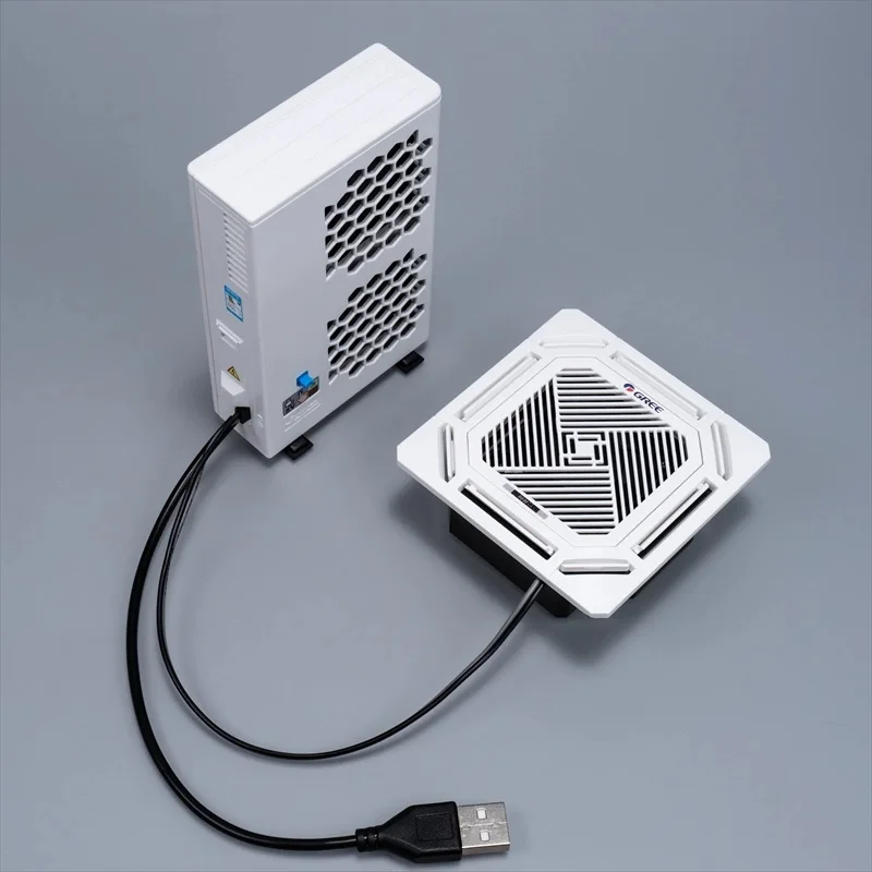 Mini Air Conditioning Conditioner Micro Toys Model For 1:10 1:14 Miniature Model Scene For RC Truck 770S Man TGX Lesu Accessory