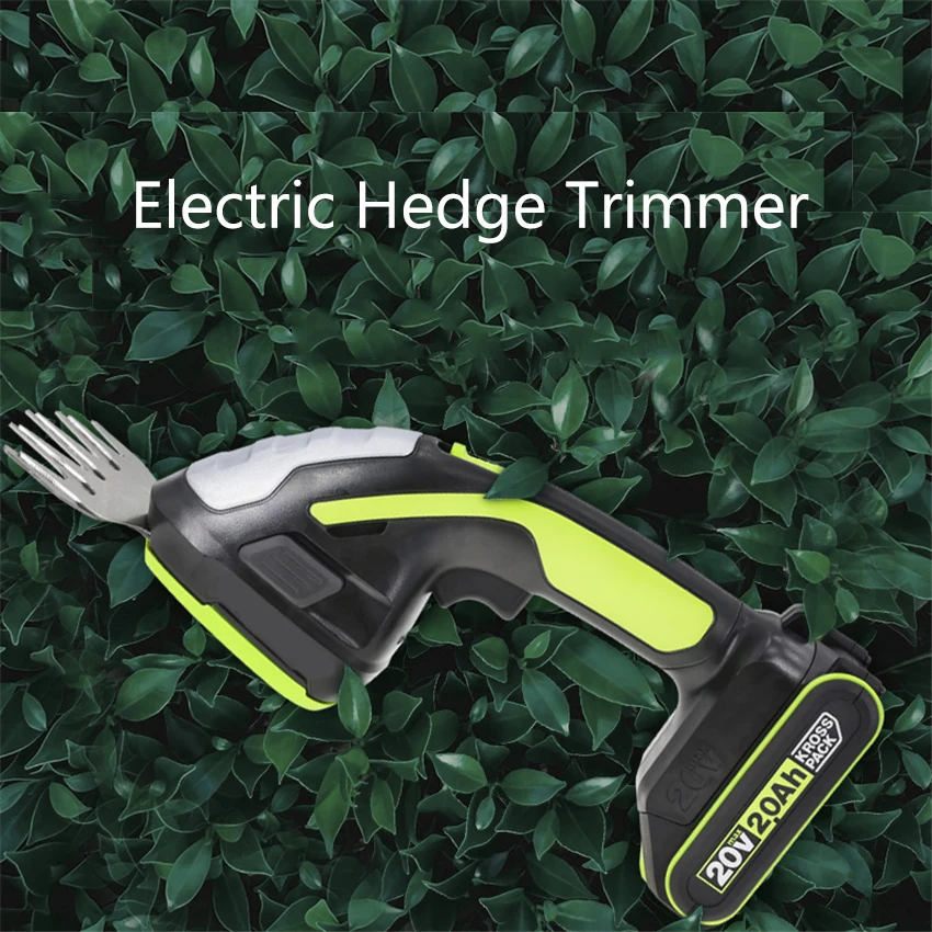 

Electric Hedge Trimmer WG801E Mini Lithium Battery Household Trimmer Cordless Shear For Shrub Grass Power Shear Garden Tools