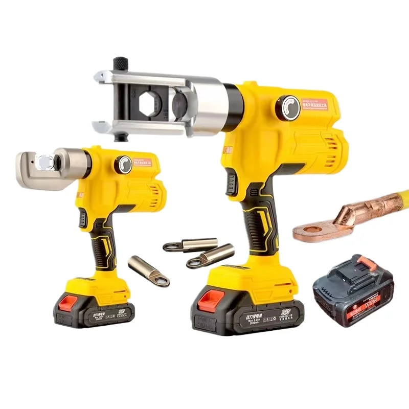 

Electric hydraulic pliers Hydraulic rechargeable lithium battery 70/240/300/400 crimping pliers Terminal pliers