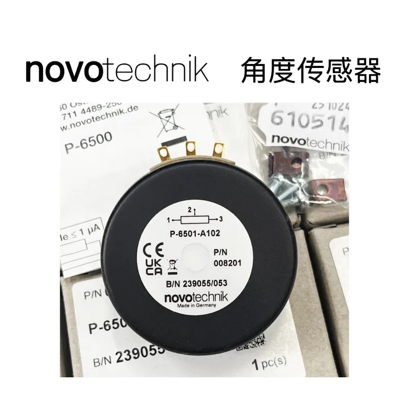 Germany NOVOTechnik angle sensor potentiometer P-6501-S0049 G252 A502