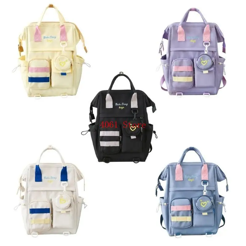 حقيبة ظهر كاجوال حقيبة ظهر خارجية ذات سعة كبيرة حقيبة مدرسية للفتيات #5