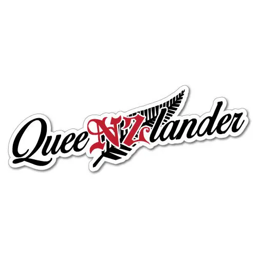 

Queenslander New Zealand Fern Sticker NZ Kiwi Car Fern Decal Cover scratches Motorcycle Bumper Window Decoration