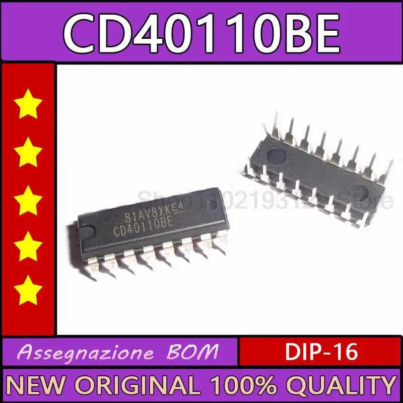 5 unids/lote Cd40110be plug-in DIP-16 nuevo importado