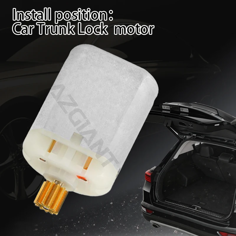 

AZGIANT For BMW M3 X5 E53 X6 E71 E727 Series E65 E66 Car Boot Release Lid Door Lock Latch Actuator Motor 11 Teeth gear parts