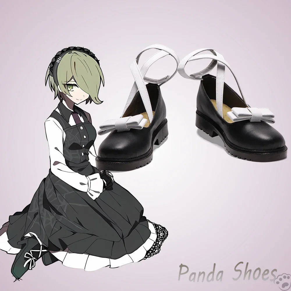 

Danganronpa Tojo Kirumi Обувь для косплея Аниме Игра Cos Черные сапоги Dangan Ronpa Косплей Костюм Опора Обувь для Con Halloween Party