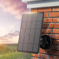 3W 12V/6V Solar Panel Charger IP66 Waterproof Build-in 5000mAH Battery Solar Panel Kit 360° Rotation Solar Battery Charger Kit