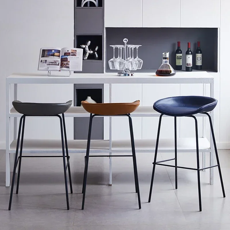 Bedroom Minimalist Bar Stools Balcony Designer Makeup Accent Wishbone Gaming Dining Chairs Nordic Sillas