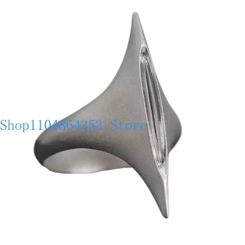 خواتم سيوف فريدة من نوعها، خواتم بسيطة، خواتم إصبع أنيقة، نسيج معدني لعشاق الموضة ومتابعي النمط الشرير